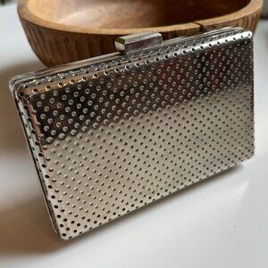 Metal Convertible Clutch Crossbody